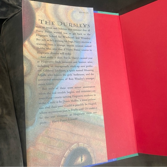 ⭐️J.K. Rowling⭐️Harry Potter And The Chamber Of Secrets 1st American Edition - Picture 2 of 8